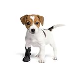 postoperativer Schutz, Schutz- und Wiederherstellungs-Socken, atmungsaktiv, für Hunde, Katzen, 100% Softshell 1(XS)-4 cm (1,6 Zoll) H-7 cm