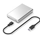 Ykang Externe Festplatte aus Metall, USB3.0, tragbare Hochgeschwindigkeitsfestplatte, 2,5 Zoll, 250 GB, 500 GB, 1 TB, 2 TB,500 GB