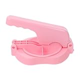 MAGICLULU Robuste Teigpressform Für Dumplings Praktisches Küchenzubehör Zum Herstellen Von Teigtaschen Pasteten Und Maultaschen Pink