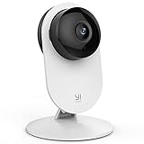 YI Überwachungskamera Innen 1080p WiFi IP Sicherheitskamera mit Bewegungserkennung Nachtsicht Zwei-Wege-Audio, Baby Monitor Haustier Kamera unterstützt Fernalarm und App Kontrolle