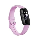 Fitbit Unisex-Adult Inspire 3,Black/Lilac Bliss Activity Tracker, Fliedertraum, One Size