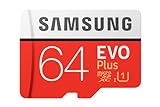 Samsung 64GB Micro SDXC Retail Class 10 = Evo Plus MB-MC64HA-CN White