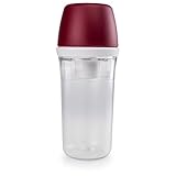Tupperware Exclusiv Zuckerhut 400 ml rot Zuckerstreuer Zucker Streuer sugar (inkl. Swingbox 175 ml)