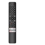 LMEIL Neue RC901V FMR5 Sprachfernbedienung passend for TCL 65P615 65 Zoll 4K Ultra HD Smart Android LED Fernseher Netflix Prime Video