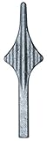 Fenau | Zaunspitze | Höhe: 150 mm | Material: 12x12 mm | Stahl S235JR, roh| Geländerbau/Zaunbau/Schmiedeeisen/Metallzaun