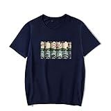 New TV Series Fargo Season 4 2D Print T-Shirt Women/Men Clothes Short Sleeve T Shirt Tops Dark Blue 3XL