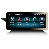 Erisin 12.3 Zoll 8-Kern 8GB+128GB Android 13 Autoradio GPS Navi für Mercedes C-Klasse W204 / S204 2011-2014 NTG 4.5 System Unterstützt IPS Bluetooth 5.0 DAB+ CarPlay Android Auto DSP WiFi TPMS Canb