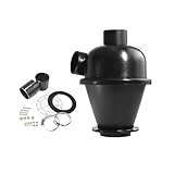 Zyklonfilter, 50 mm, Zyklon-Staubsammler, Staubabscheider, Staubabscheider, Staubsaugerzubehör für Staubabsauger, Holzbearbeitung