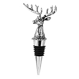 UTHCLO Kreativer Flaschenverschluss Im Antler Design Praktischer Weinflaschenverschluss Für Und Wein Ideal Für Festliche Anlässe U