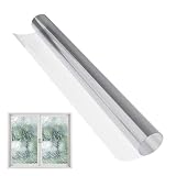 Fensterschutzfolie, Fenstersicherheitsfolie - Splitterschutz-Sicherheitsfolie für Fenster,Bruchsichere Sicherheitsfolie, Glasschutzfolie, gehärtete Fensterfolie, transparent für Zuhause und U
