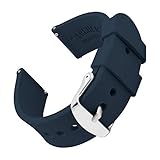 Archer Watch Straps - Uhrenarmbänder aus Silikon mit Schnellverschluss - Mitternachtsblau, 22mm