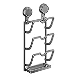 Topfdeckelregal – Topfdeckelhalter | Topfdeckel-Regal | Topfdeckel-Organizer mit 3 Ebenen | platzsparende Aufbewahrung Küche Organisation für Speisekammer, Wohnmobil, Küchenzeile, Wohnung, Schrank