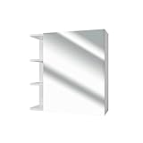 Vicco Spiegelschrank Fynn 62 cm Weiß - Spiegel Hängespiegel Badspiegel