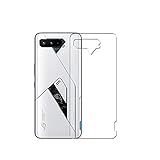 Vaxson 2 Stück Rückseite Schutzfolie, kompatibel mit Asus ROG Phone 5 Ultimate, Backcover Skin TPU Folie [nicht Panzerglas Displayschutzfolie Hülle Case ], Transp
