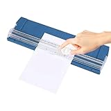 Mihauuke Papierschneider Trimmer - Präzisions Papierschneider,Präzises Tragbares Schneidwerkzeug Für Projektfotos Karton Gutschein Scrapbook Karte Etik