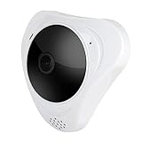 360 Grad Panorama Überwachungskamera, IR Nachtsicht HD 1560P Kamera Wifi IP Indoor/Überwachungskamera im Freien 1.3MP Wireless Kamera für Zuhause/Büro(EU)
