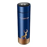 QIFFIY Thermoskanne 500ml Smart Thermos Wasserflasche LED Digital Temperaturanzeige Edelstahl Kaffee Thermische Tassen Intelligente Tassen Geschenke Thermobecher (Capacity : 500ml, Color : B)
