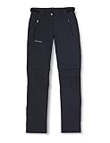 VAUDE Damen Hose Women's Farley Stretch ZO T-Zip Pants, Black, 38, 401440100380