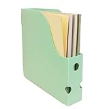 Craftelier - Vertikaler Aktenschrank zum Organisieren von Papier, Karton und anderem Scrapbooking und Bastelmaterial | Maße 6,7 x 33 x 31,8 cm (2,63' x 13' x 12,5') - Türkis