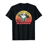 Kung Fu Panda Skadoosh! Retro Circle Portrait T-Shirt