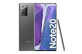 Samsung Galaxy Note 20 5G Smartphone ohne Vertrag Triple Kamera Infinity-O Display 256 GB Speicher starker Akku Android 10 to 13 - Deutsche Version (Grau)