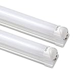 OUBO [2er Pack zum Sparpreis LED Leuchtstoffröhre komplett 150CM LED Tube T8 Röhre Leuchtstofflampe mit Fassung, 24 Watt, 2450 Lumen, Warmweiß 3000K