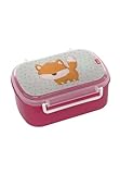 SIGIKID 25169 Brotzeitbox Fuchs Brotzeitbox BPA-frei Mädchen Lunchbox empfohlen ab 2 Jahren blau/pink