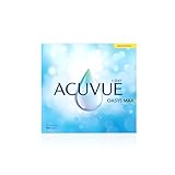 ACUVUE OASYS MAX 1-Day MULTIFOCAL Tageskontaktlinsen – 90 Gleitsichtlinsen für den Nah-, Zwischen- und Fernbereich – Tageskontaktlinsen mit +1.25 dpt und BC 8.4 – UV Schutz & angenehmes Tragegefü