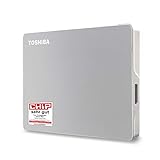 Toshiba Canvio Flex, 4 TB, Portable Externe Festplatte für Mac-Computer, Windows-PCs und Tablets, USB 3.2. Gen 1, inkl. USB-C®- und USB-A-Kabel, Silber (HDTX140ESCAA)