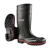 Dunlop Protective Footwear Acifort Heavy Duty full safety Unisex-Erwachsene Gummistiefel, Schwarz, 49