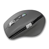 INFINMIND Kabellose Bluetooth-Scroll-Maus mit mehreren Geräten, ergonomische Computermäuse mit intelligentem fliegendem Scrollen, leises Klicken für Computer, Laptop, iPad, Tablet, MacBook