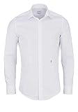 Seidensticker Herren Business Hemd Slim Fit – Bügelfreies, schmales Hemd mit Kent-Kragen – Langarm – 100% Baumwolle