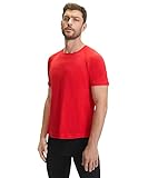 FALKE Herren Speed T-Shirt, Rot (8070 Scarlet), M/L