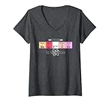 Damen Science is Real T-Shirt – True Believer in Science Tee T-Shirt mit V-Ausschnitt