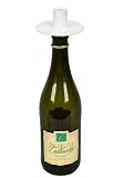 4 STÜCK Stabkerzenhalter für Flasche Kerzenhalter p101 Windlicht Weiss Metall Stecker Deko Kerzenleuchter auf Flasche Tischdeko Weihnachtsdek