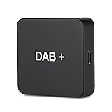 Car Kit Digital Audio Broadcast DAB DAB+ Box Empfängeradapter mit Antenne für Autoradio Android 5.1 und höher, Digitaler Radio Antennentuner UKW-Übertragung USB (nur für Länder mit DAB-Signal)