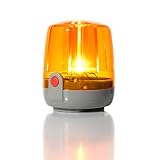 Rolly Toys Blinklicht rollyFlashlight (Blinkleuchte orange, Rundumleuchte mit Montagefuß, für Kinderfahrzeuge, batteriebetrieben) 409556