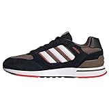 Adidas Herren Run 80S Shoes-Low (Non Football), Earth Strata/FTWR White/Bright Red, 40 EU