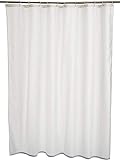 Amazon Basics Duschvorhang, Polyester, 180 x 180 cm, Weiß
