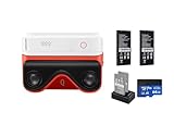KanDao QooCam EGO 3D Kamera - 24MP Fotos 4K 60FPS Videos Viewer-Integrierte 3D Stereoskopische Kamera, Kompatibel mit VR Headsets/AR Brillen/Projektoren, Weißes L