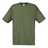 Fruit of the Loom - T-Shirt 'Original T' / Classic Olive, XL
