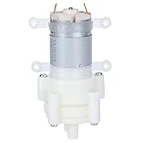 Aquarium-Membran-Wasserpumpe, Mini-Hitzebeständigkeits-Silikonhalterung Stabile Membran-Wasserpumpe DC6-12V für Aquarien
