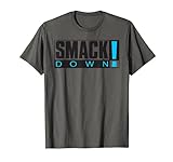 WWE SmackDown Retro Logo Graphic T-Shirt T-Shirt