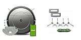 iRobot ‭ 4719025‬, Wartungszubehör für Roomba Combo Staubsauger-Roboter,+iRobot Roomba Combo Saug- und Wischroboter mit Mehreren Reinigungsmodi