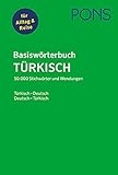 PONS Basiswörterbuch Türkisch: 50.000 Stichwörter und Wendungen Türkisch-Deutsch / Deutsch-Türkisch