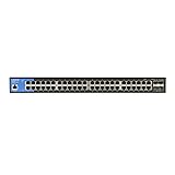 Linksys 48-Port Managed Gigabit-Ethernet-Switch mit 4 10-G-SFP+-Uplinks