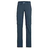 VAUDE Damen Hose Women's Farley Stretch ZO Pants, steelblue, 38, 42231