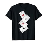 Poker Geschenk Pokertisch Zubehör Pokerspieler T-Shirt