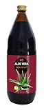 Bio Aloe Vera Premium Saft mit 1200 mg Aloverose 1000 ml - Reiner Direktsaft, Säuerungsmittel: Zitronensäure 0,1%