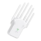 WLAN Verstärker Für Internet,Internet Verstärker Für Zuhause - Hochgeschwindigkeits WLAN Repeater Für Keller Wohnung Arbeitszimmer W